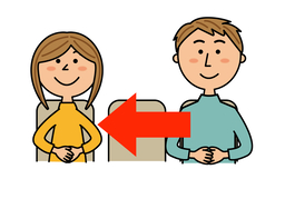 scoot overのイラスト